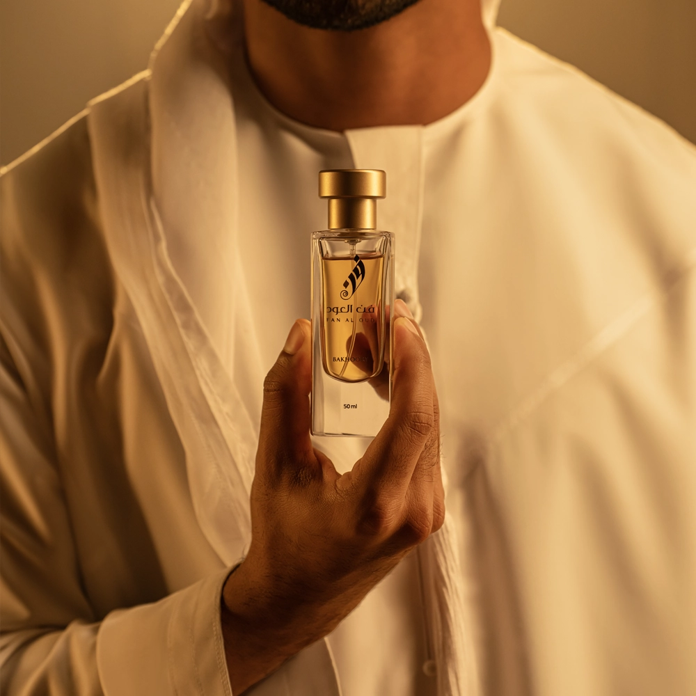 Fanal Oud fragrance lifestyle photography